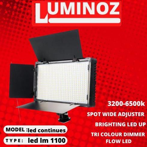 lampu led luminoz LM-1100 Foto Video creator Fill Light 3200-6500k