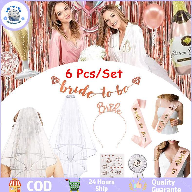 readySet Selempang Mahkota Pengantin Bunga Pengantin Aksesoris Set Pengantin Bunga Pengantin Dekoras