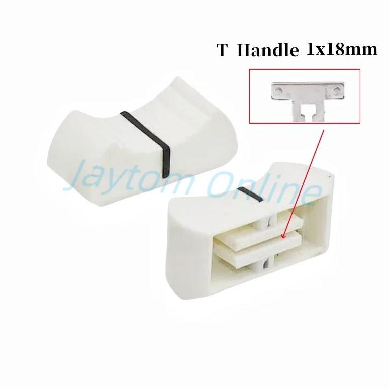 10pcs X32 Mixer/Sound Card Fader Cap 24 x 11 x 10mm Straight Slide/Push The Key Cap Potentiometer Kn