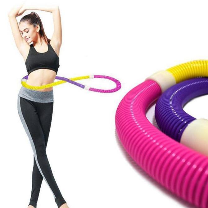 Hula_hoop untuk Dewasa,Latihan Kebugaran Penurunan Berat Badan Alat Olahraga Outdoor