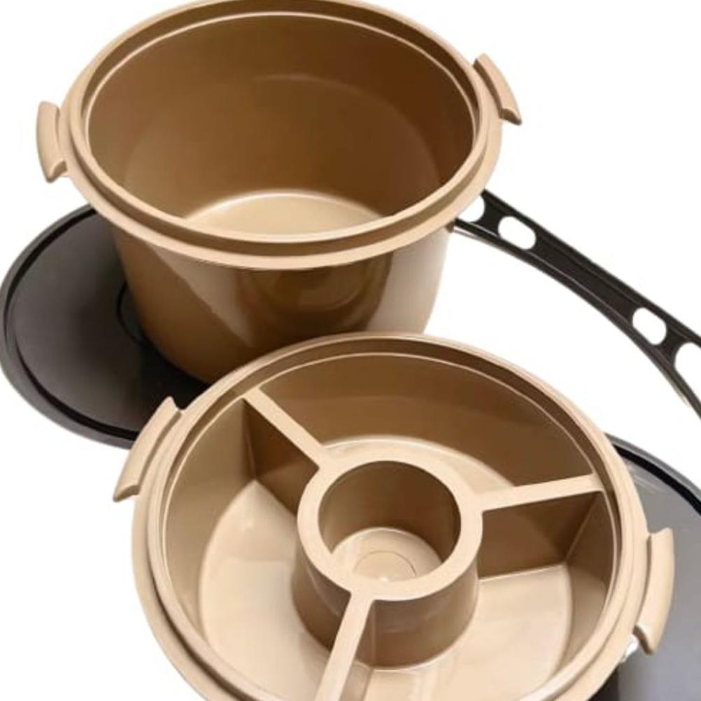 Hot Rantang Susun 2 Coklat / Rantang Hajatan / Rantang Berkat