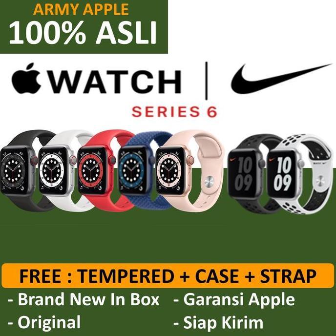 Apple Watch Series 6 2020 40Mm Nike Red/Blue/Gray Black/Gold Pink Band