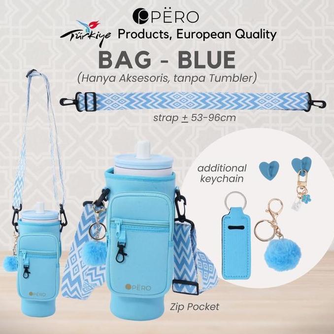 hot [jordi onsu] pero tas tumbler + free cupi charm / tas selempang botol minum