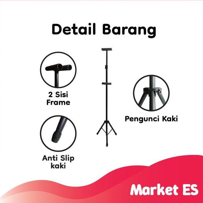 Tripod Banner 2 Sisi Dan Impraboard Plus Stiker / Tripod Banner Dan Cetak Impraboard / Cetak Imprabo