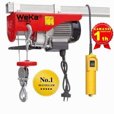 Electric hoist PA800kg x 20 meter WEKA GERMANY