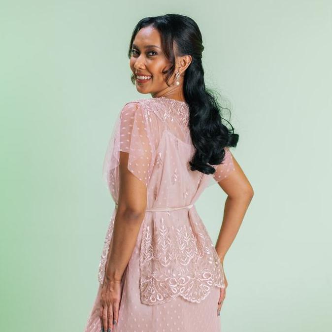 Nayara Dress Tulle Mahisa Gamis Muslim