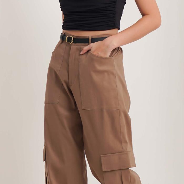 (Diskon) [Tutuloph] Nara Pants  | Cargo Long Pants | Celana Panjang Kargo Fashion Wanita Jumbo Norma