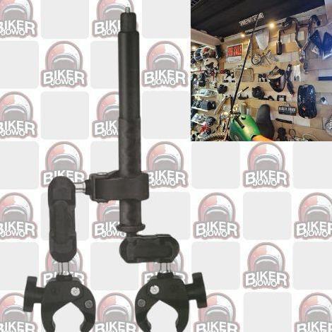 Osopro Bracket Motor Insta 360 Motorcyle Holder Tongsis Clamp insta360