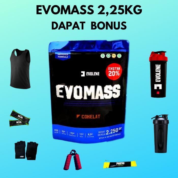 EVOMASS 2,25 KG BY EVOLENE RASA COKLAT 5LBS EVO MASS EVOMAS MAS