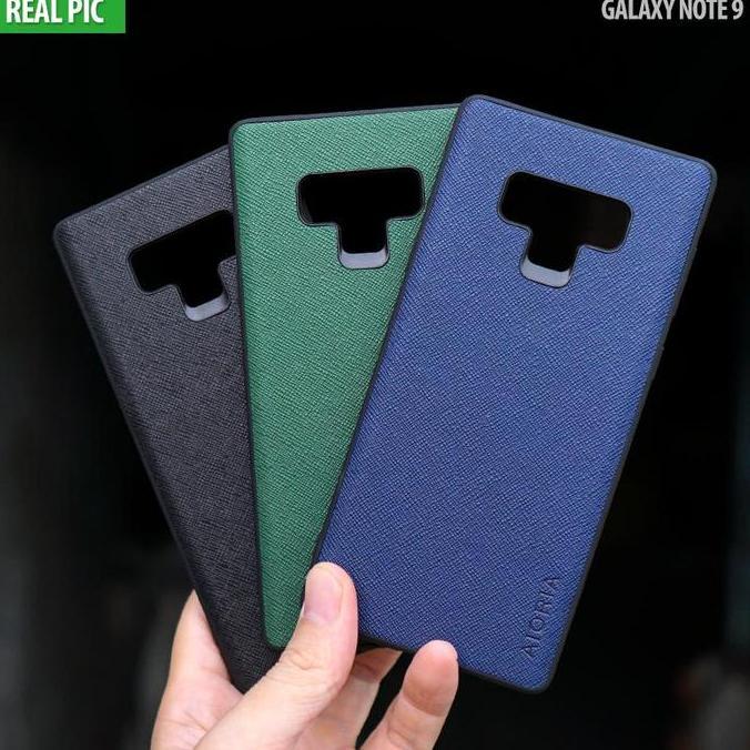 Casing Samsung Galaxy Note 9 10 Plus AIORIA Canvas Hybrid Soft Case