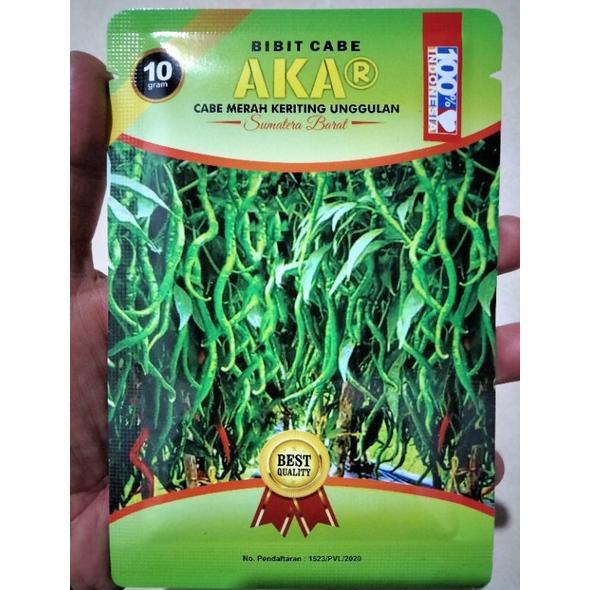 Cabe AKAR 10 Gram - Benih Cabe Merah Keriting AKAR - CMK AKAR - Bibit Cabe AKAR