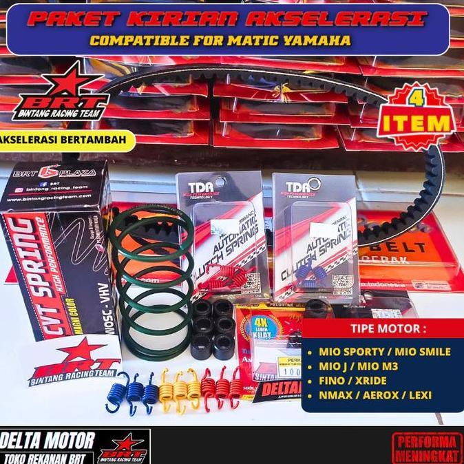 PAKET UPGRADE KIRIAN CVT BRT MIO SMILE MIO SPORTY MIO J MIO M3 NMAX OLD NEW AEROX 155 LEXI NOUVO Kam