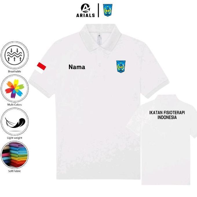 Arials Polo shirt Baju Kaos Kerah Ikatan Fisioterapi Indonesia