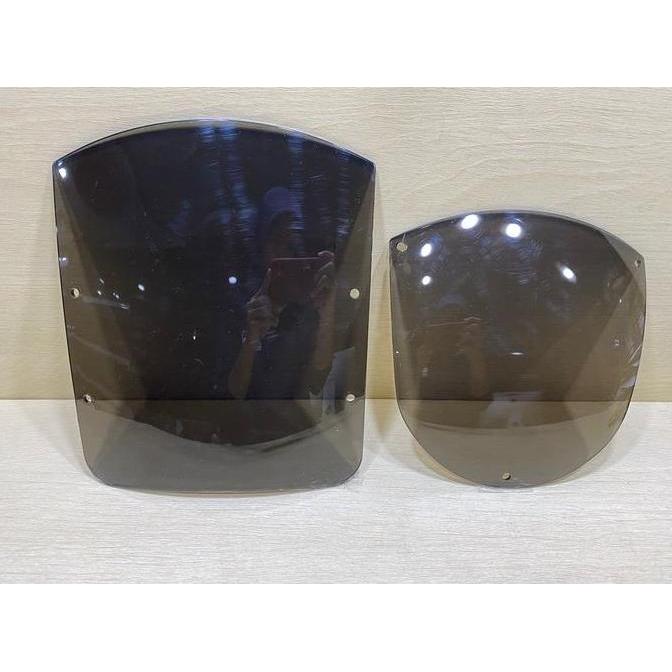 Replacement Kaca Fairing Model Gauntlet Warna Smoke Harley Dyna Xl Fxr Terbatas