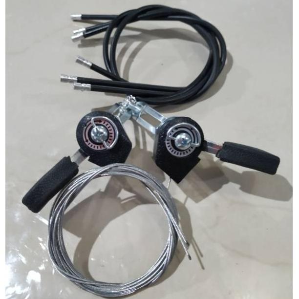 Promo Operan gigi shifter sepeda MTB federal 3 x 6 speed 3 x 7 speed model jempol COD