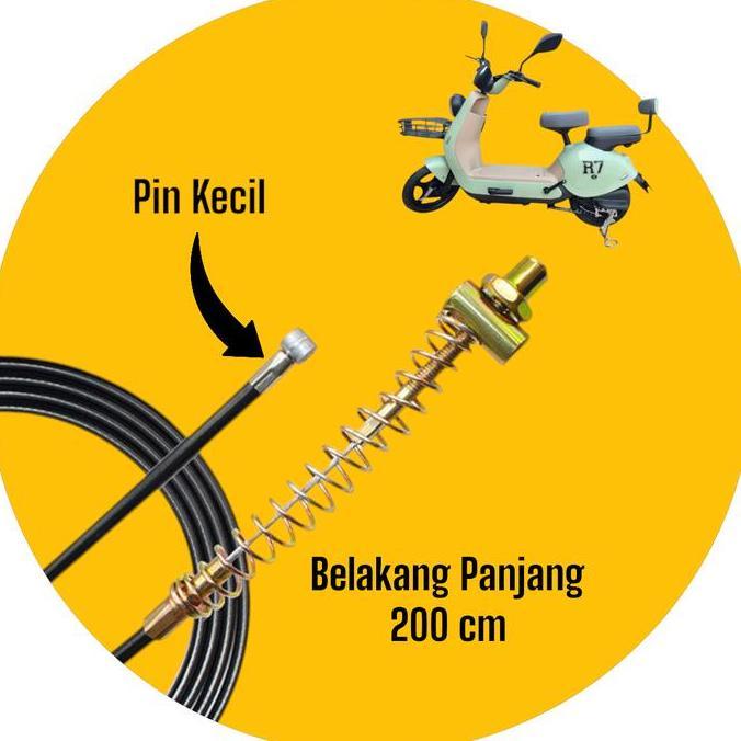 Promo Kabel Rem Sepeda Listrik Depan & Belakang Universal untuk semua sepeda listrik Premium Brake C