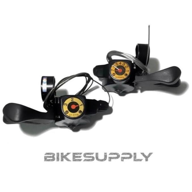 Promo Shifter Operan Sepeda Shimano Altus 3 x 7 Speed SC - CT15 Via Japan Vintage NOS Jadul COD