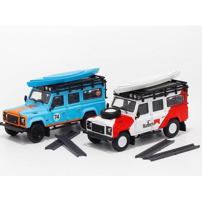 MASTER 1/64 LAND ROVER DEFENDER 110 - MASTER64158 CAMEL - MASTER64159 GULF - MASTER64160 MARL - DCM6