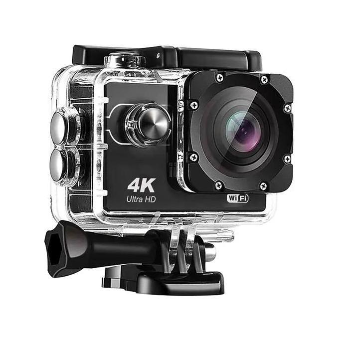 KAMERA KOGAN WIFI CAMERA ACTION CAM 4K ULTRA HD 1080P 16MP CAMERA VLOGGER ANTI AIR/WATERPROOF UNTUK 