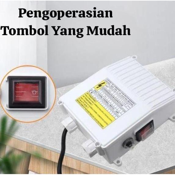 Promo Maxpump Panel Control Kontrol Box Pompa Air Satelit Submersible Pump 2Hp Control Box Pompa Sat