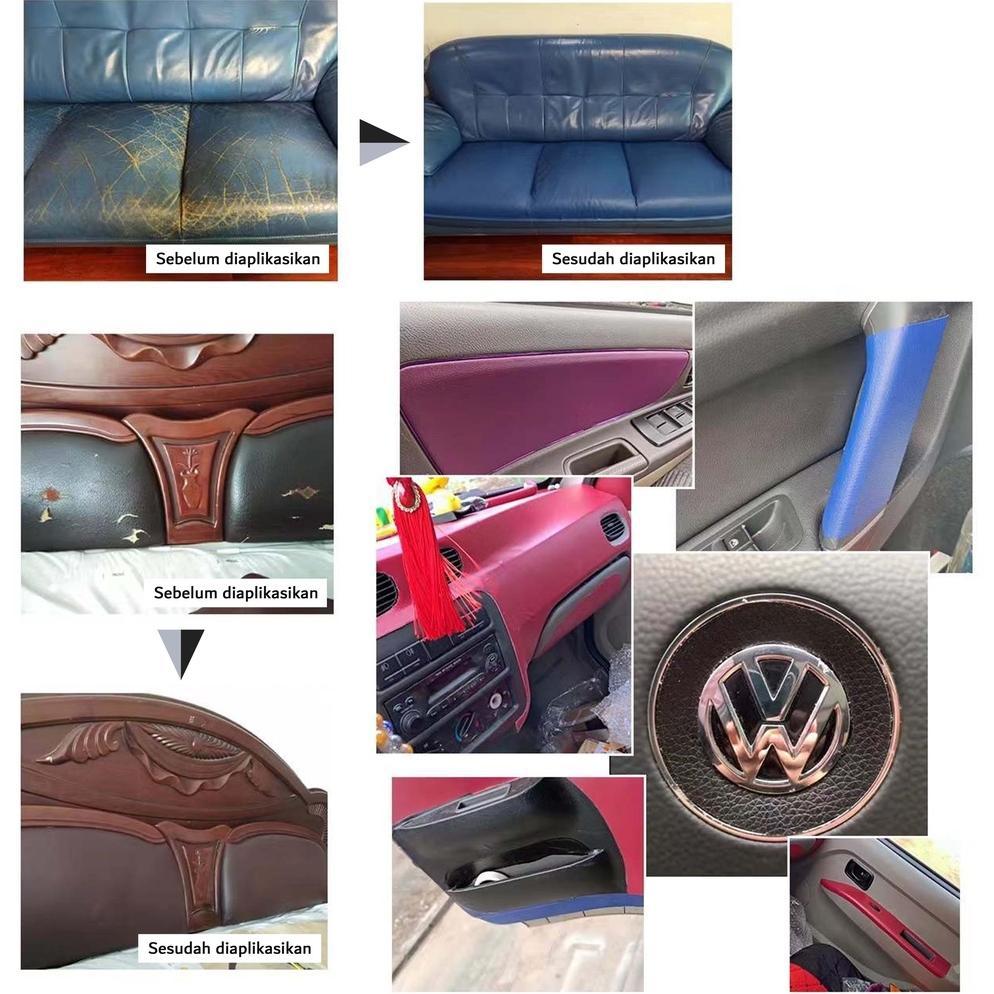 Disc [Edisi Profesional]Stiker Kulit Kursi Kulit Kursi Sofa Rekat Stiker Kulit Sofa