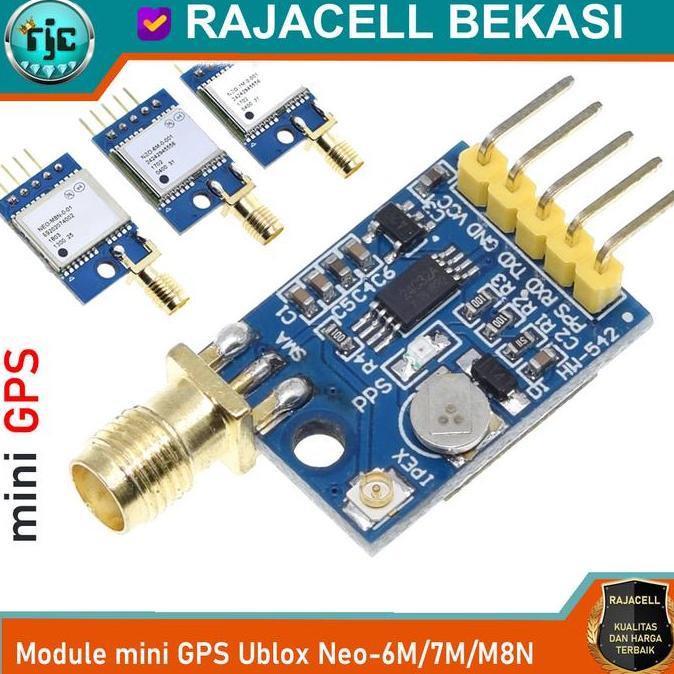 Module GPS mini Ublox Neo-6M Neo-7M Neo-M8N Serial Output to Arduinoo