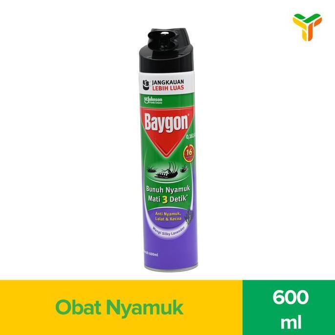 Baygon Aerosol Lavender 600Ml