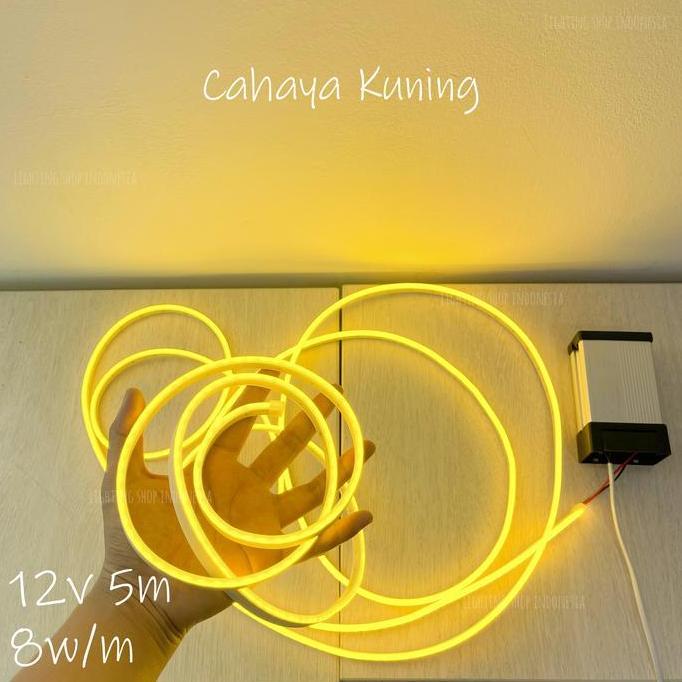 Lampu strip led lampu selang Dc 12 volt 5meter flexible strip light