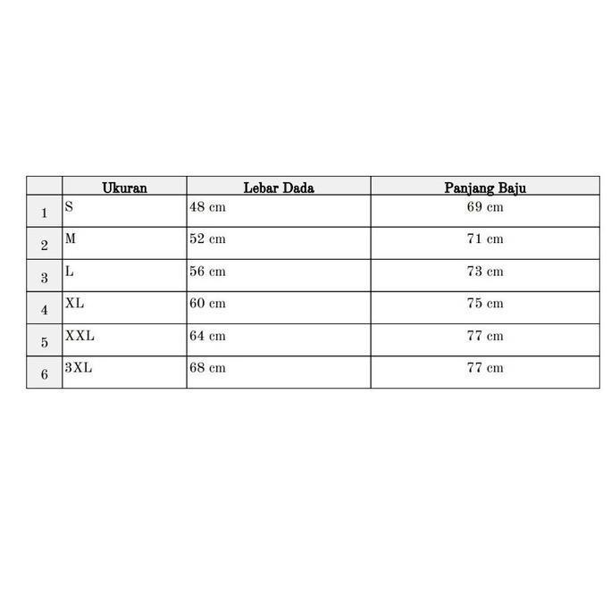 Maedina Baju Koko Polos Kerah Oblong Lengan Pendek Toyobo Muslim Pria Dewasa