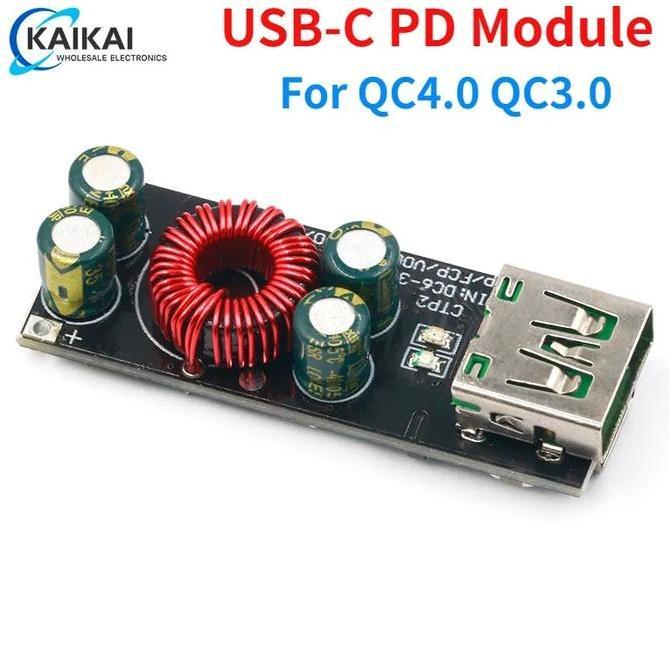 allingroupsemesta - sw3518 module buck stepdown 6-35v to usb quick charger vooc qc4. pd peralatan