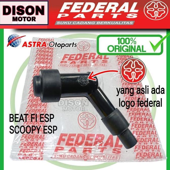 Promo Cangklong busi federal beat fi esp scoopy esp original tutup busi cop busi kepala busi federal