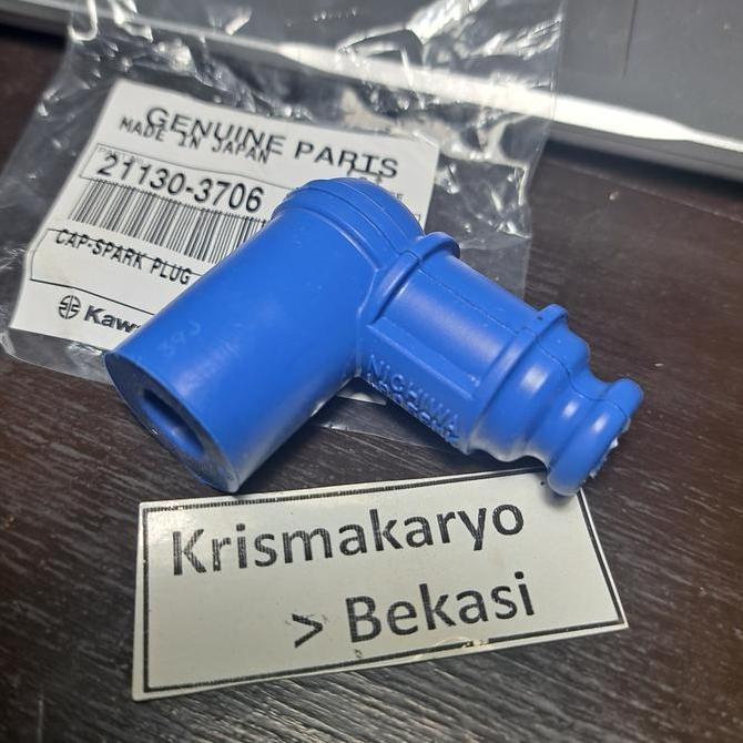 Promo Cop Busi Ninja RR 150 R Ori Cangklong Busi Cap Racing Kawasaki Diskon