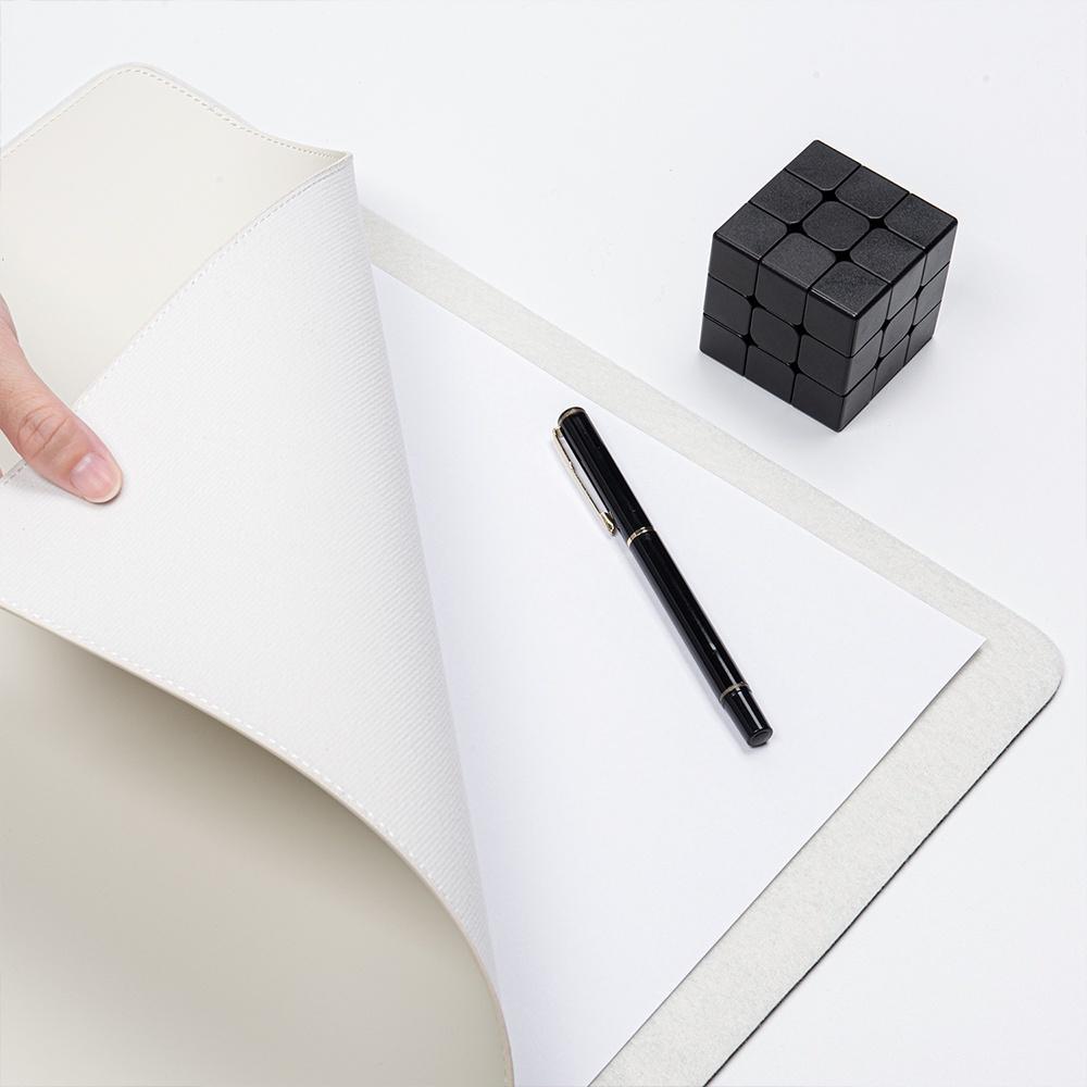 Dnac Minimalistic Desk Mat Mousepad Leather From Dnac - Gray