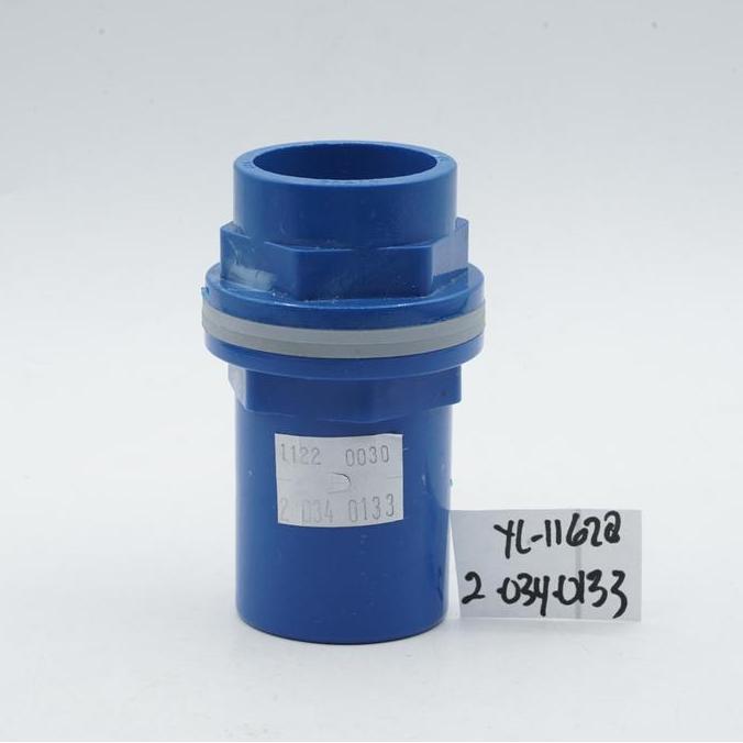 Blue Konektor Pipa Filter Akuarium 32 mm Garden Irrigation Aquarium Fish Tank Drain Pipe PVC Pipe Fi