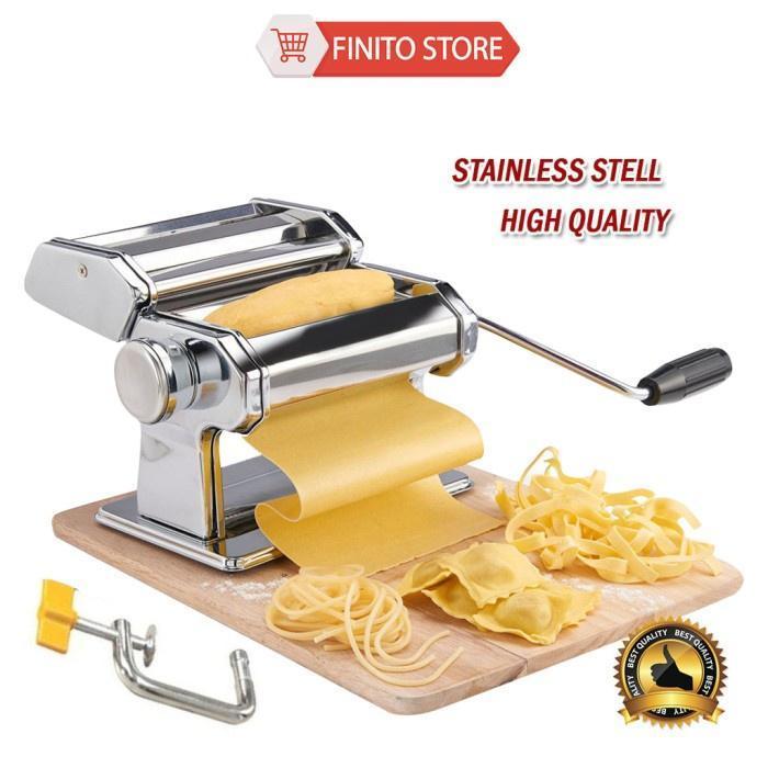 Pasta Maker Atlas  Gilingan Mie, Molen, Pangsit Cetakan Mie Penggiling Pencetak Pasta Kue Alat Mesin