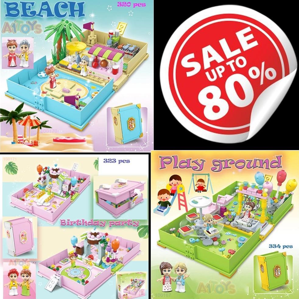 Mainan edukasi kado anak perempuan  mainan rumah rumahan miniatur rumah rumahan rakitan mainan anak 