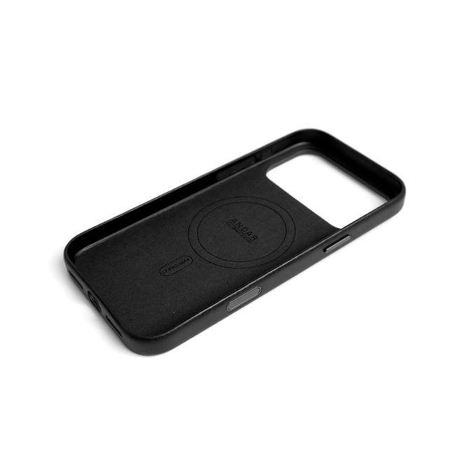 Andar The Aspen Leather Case 17 Pro Max Magsafe Full Grain Slim Thin Full Cover Protection Casing Ne