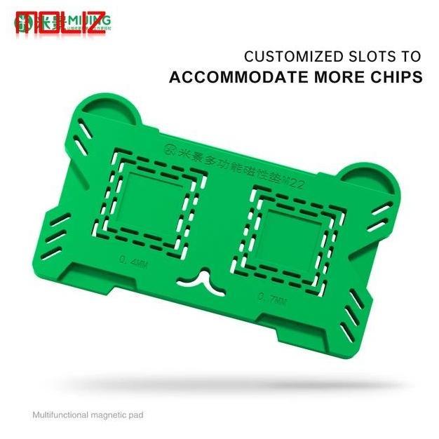 Papan Cetak Ic CPU magnetik multifungsi CPU NAND MIJING M22