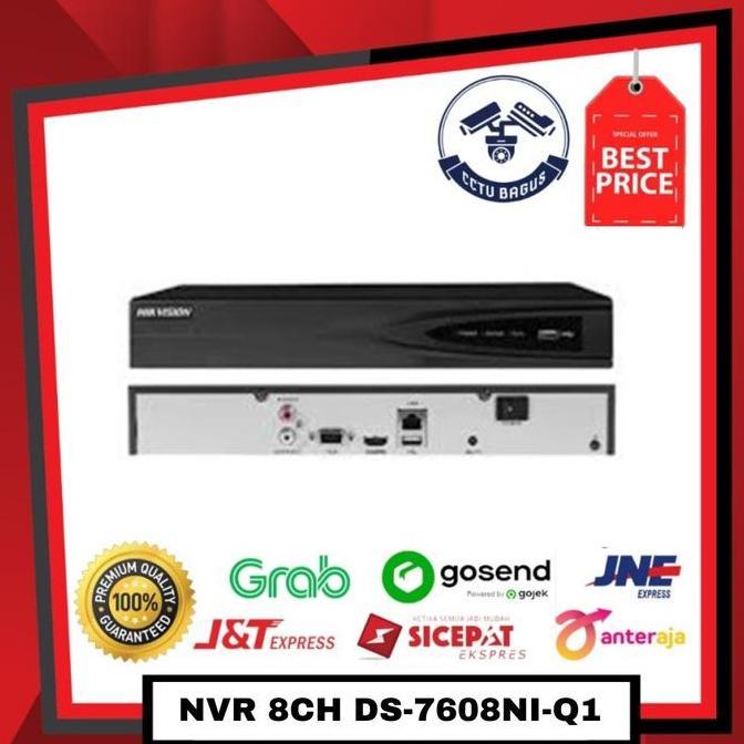 NVR HIKVISION/NVR CCTV HIKVISION 8 CHANNEL DS-7608NI-Q1