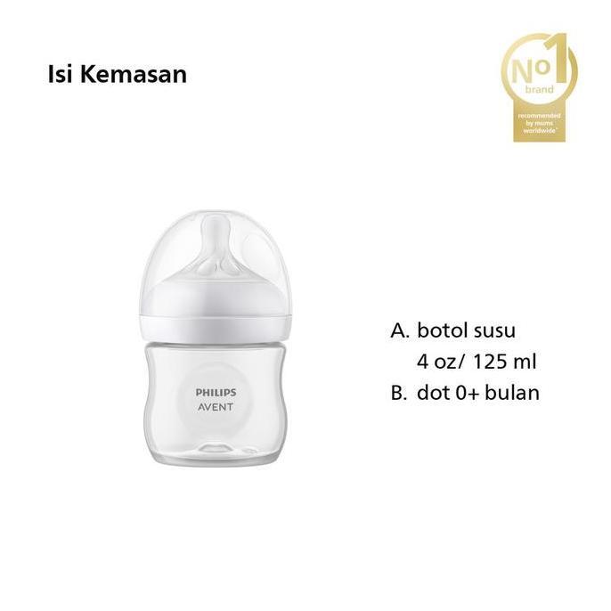 Avent Natural Bottle | Botol Susu Anak Bayi Philips Avent