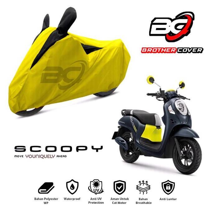 Sarung Motor Scoopy Cover Motor Scoopy Penutup Motor Scoopy Waterproof penutup & sarung sepeda motor
