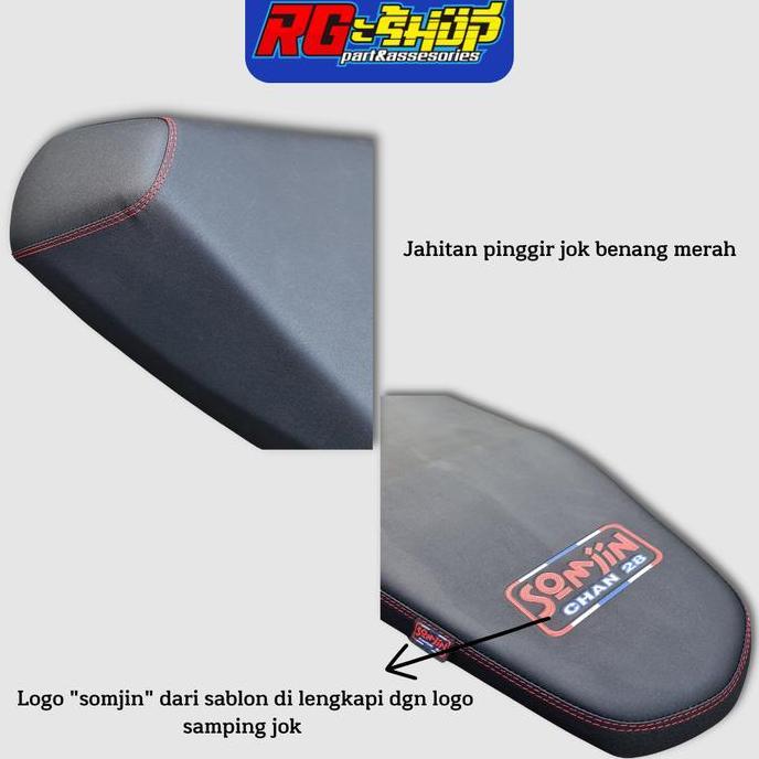 Jok slim flat Honda PCX 150 CBU 2014 2017 somjin Thailand Terlaris