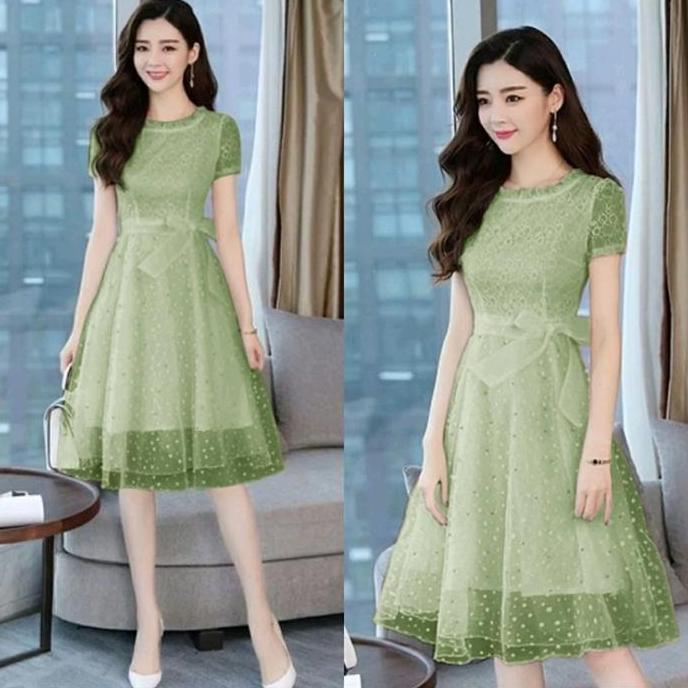 dress jumbo XXL/dress jumbo wanita/baju pesta/baju natal/dress oversiz