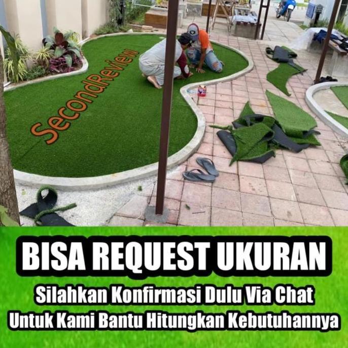 RUMPUT SINTETIS  UKURAN 100X100 100X150 100X200 100X250 100X300 100X350 100X400 100X450 100X500 Rump