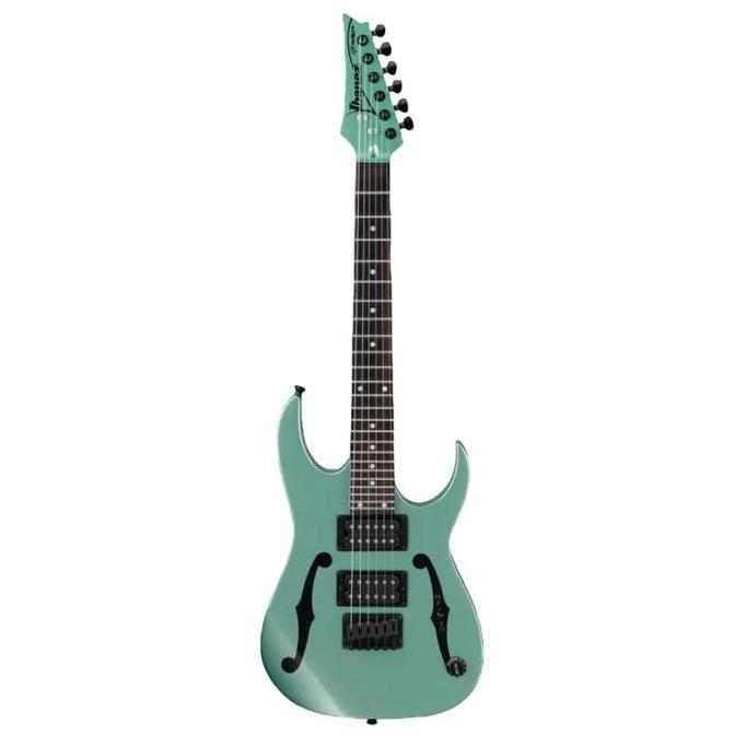 IBANEZ PGMM21-MGN PGMM21MGN MIKRO PAUL GILBERT SIGNATURE METALLIC LIGHT GREEN GITAR ELEKTRIK BMJ