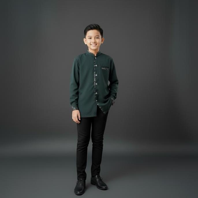 Aduhiqi - Nareswari Baju Tenun Set Sarimbit Kondangan Family Seragam Lebaran Keluarga Batik Couple P