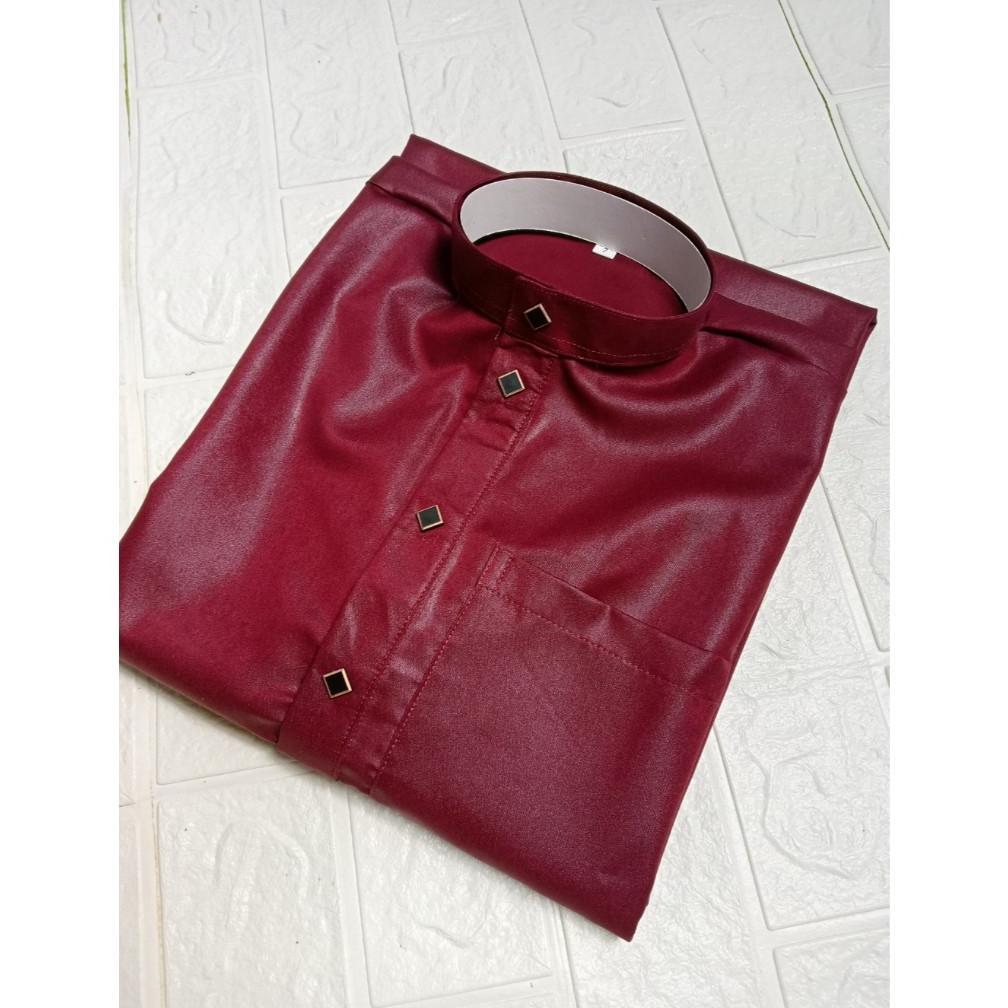 bestpromo gamis anak laki laki jubah anak laki laki premium kancing import polos