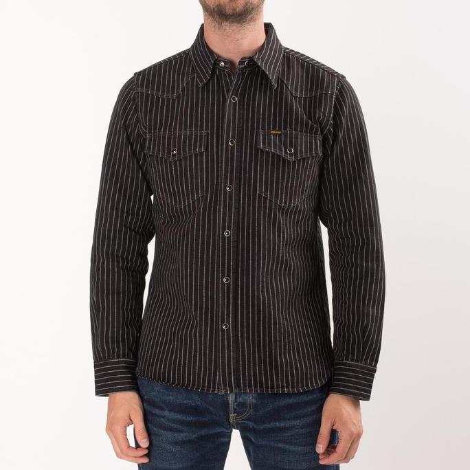 IHSH-62 12oz Wabash Western Shirt - Black