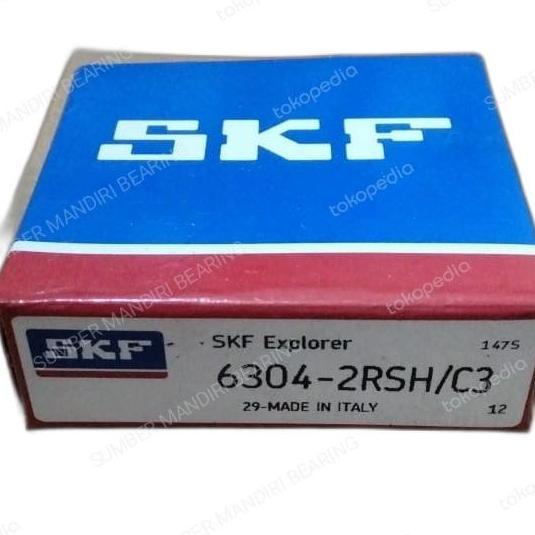 Promo BALL BEARING 6304 2RS1 C3  S K F FRANCE Diskon