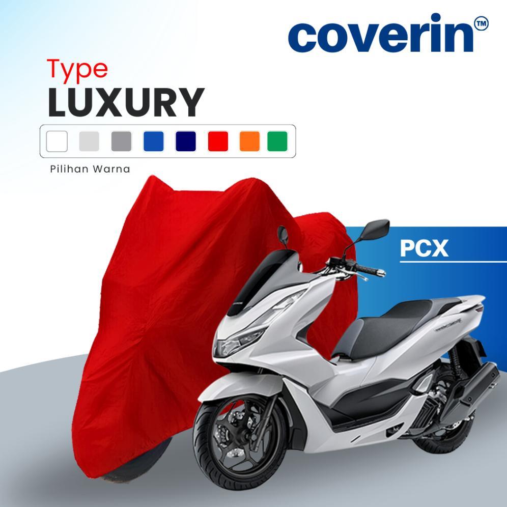 Body Cover Motor PCX Sarung Pelindung Sepeda Motor Parasut -COVERIN